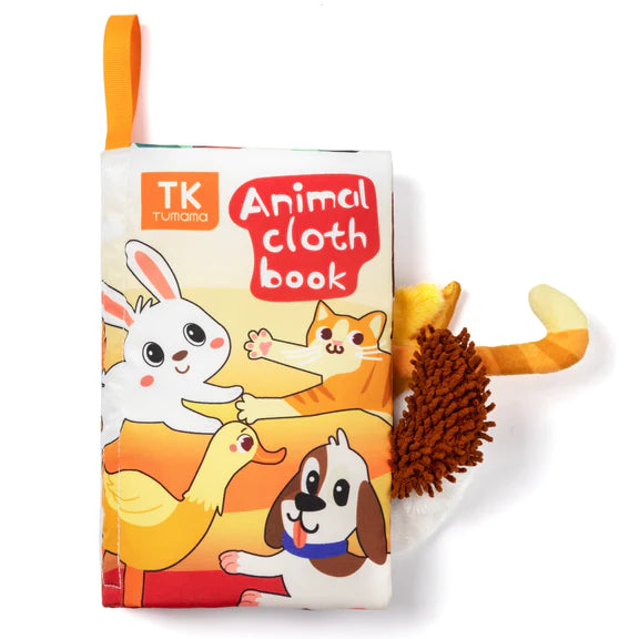 恐竜と動物のしっぽが飛び出したシャカシャカ絵本 2点セット