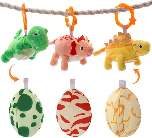 【Tumama KiDS】卵に変形!?恐竜ラトル | ガラガラ